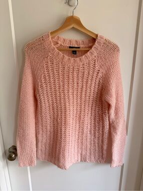 Acrylic/Wool Blend Chunky Loose Knit Women's Sweater GAP XS